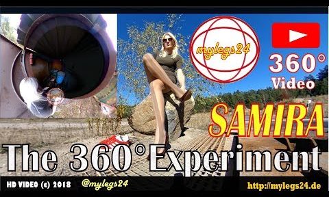 The 360° Video Experiment with Samira in Pantyhose-