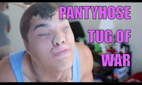 PANTYHOSE TUG OF WAR! | Teaser/In the motivate of The Scenes-