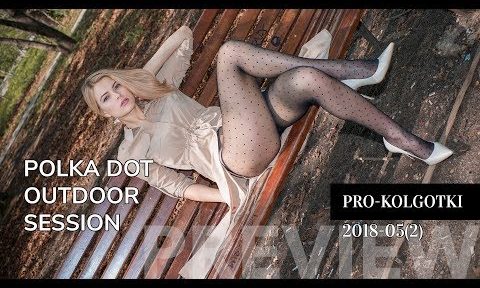 Polka Dot Pantyhose Outdoor Session 2018-05( 2) PREVIEW