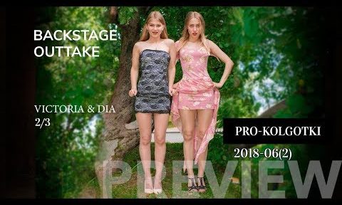 Pantyhose Backstage Outtake 2018-06( 2) VICTORIA & DIA 2 of 3