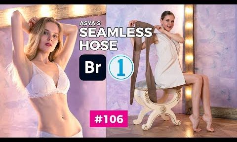 Asya ‘s   Smooth Pantyhose Adobe & Capture One Color Processing # 106 – Art Nylon Magazine
