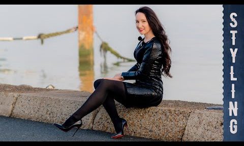 Black Tights and Black Bandage Dress – TALK LOOKBOOK