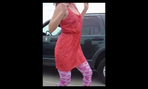 Dancing in Heart Pattern Tights