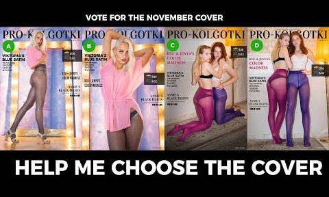 Vote for November Cover #061 – Pantyhose & Nylon Art Photography