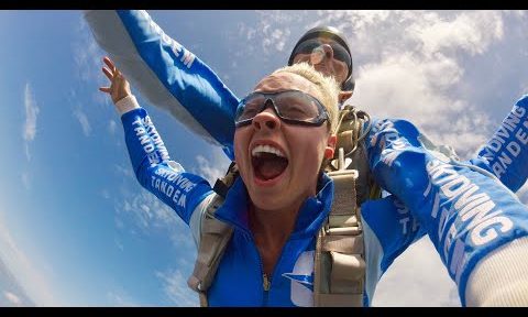 I DID A SKYDIVE IN WOLFORDS!