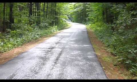 On the bicycle trail