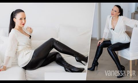 THE END | LEATHER PANTS OUTFIT & KNEE HIGH BOOTS – REAL TALK [VLOG Ep 24]