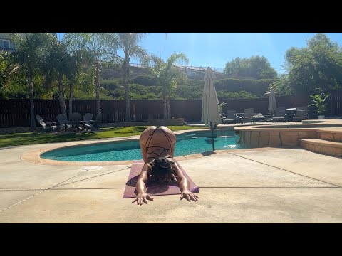 WARM DAY OUTDOOR YOGA