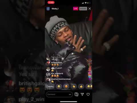 Lil infant in the studio with 42 dugg and the entire 4pf team