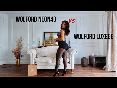 Wolford Neon40 Vs Luxe66 Pantyhose Try-On|Which Tights Are Worth The Hype?